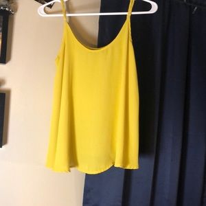 Yellow Flow Tank Top